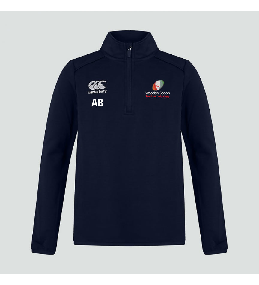 Product image for Wooden Spoon 1/4 Zip Mens Midlayer