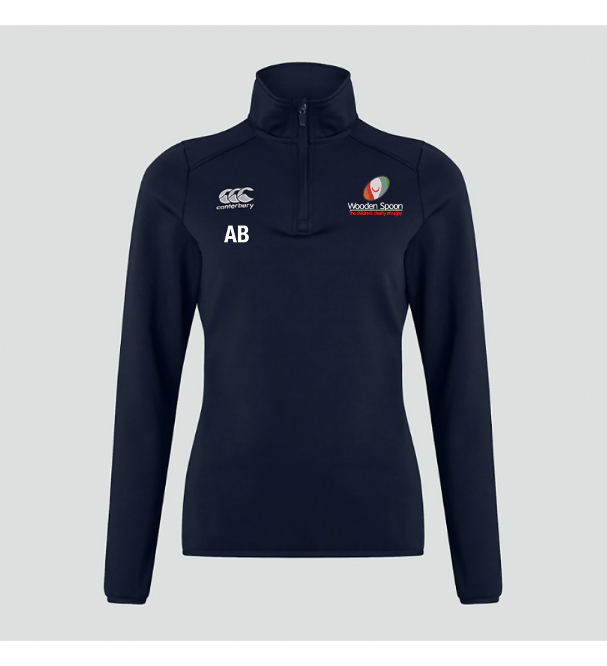 Product image for Wooden Spoon 1/4 Zip Womens Midlayer