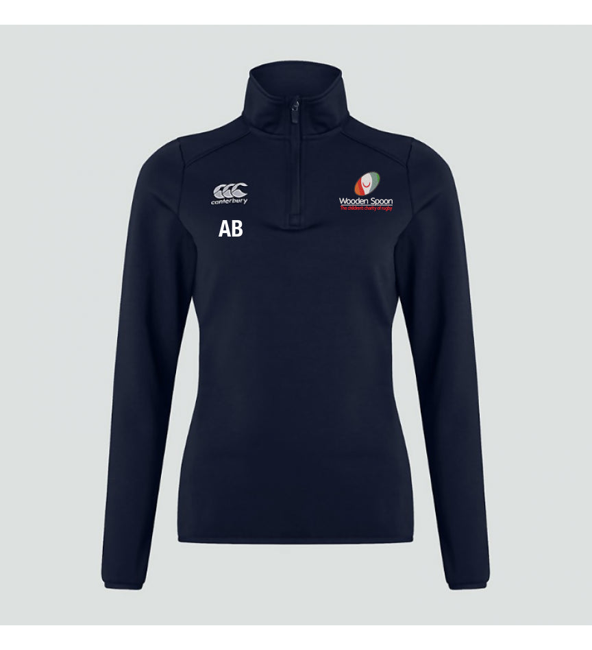 Product image for Wooden Spoon 1/4 Zip Womens Midlayer